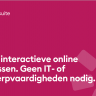 Beeld Maak interactieve online cursuccen. Geen IT- of ontwerpvaardigheden nodig.