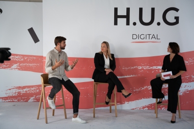 Beeld  H.U.G. Digital. Dé plek om elkaar (online) te ontmoeten als HR 